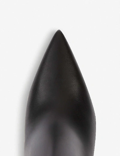 Shop Christian Louboutin So Kate Booty 85 Calf Boots In Black