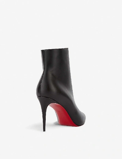 Shop Christian Louboutin So Kate Booty 85 Calf Boots In Black
