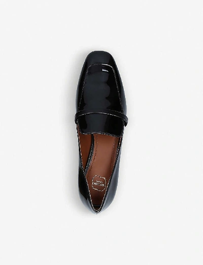 Shop Malone Souliers Jane Patent Leather Loafers In Black