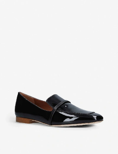 Shop Malone Souliers Jane Patent Leather Loafers In Black