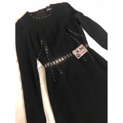 Pre-owned Dolce & Gabbana Mini Dress In Black