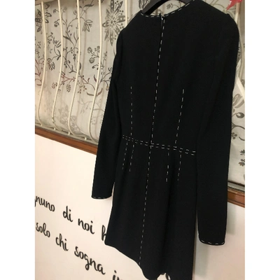 Pre-owned Dolce & Gabbana Mini Dress In Black