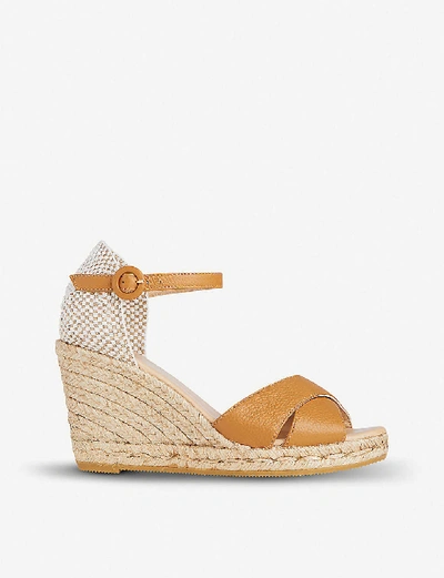 Shop Lk Bennett Womens Bro-tan Angele Casual Sandals 3