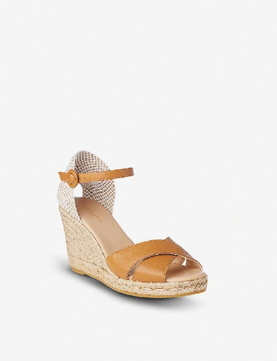 Shop Lk Bennett Womens Bro-tan Angele Casual Sandals 3