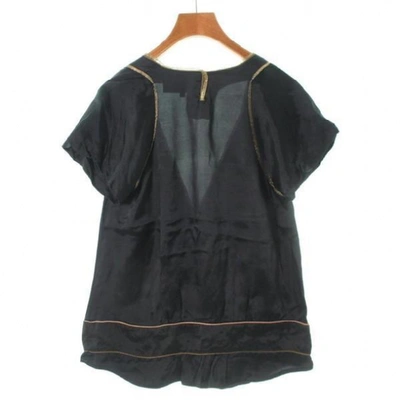 Pre-owned Isabel Marant Linen Top In Black