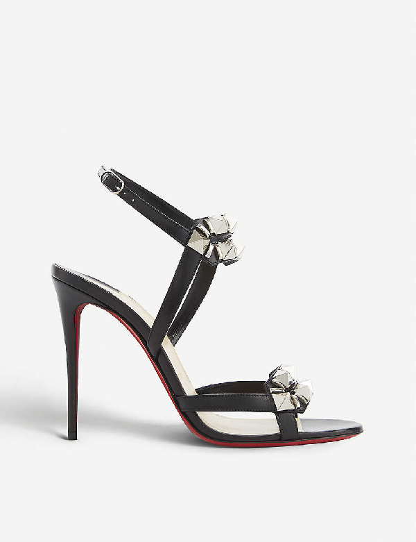 galerietta studded ankle strap sandal