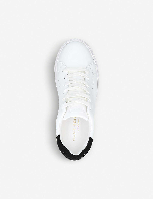 kurt geiger leopard print trainers