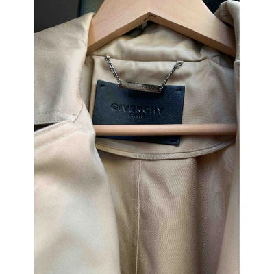 Pre-owned Givenchy Camel Cotton Jacket