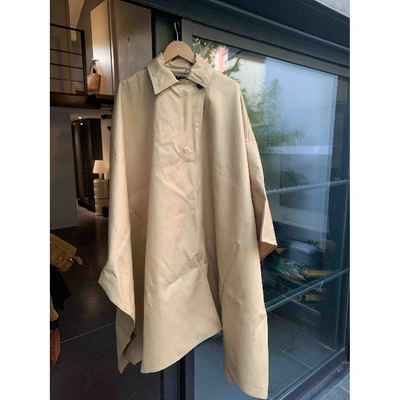 Pre-owned Givenchy Camel Cotton Jacket