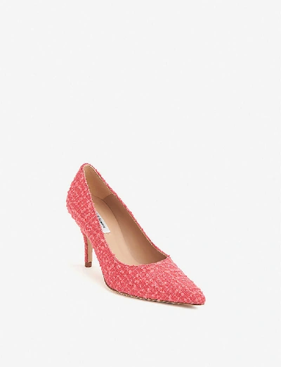 Shop Lk Bennett Harmony Tweed Courts In Pin-candy
