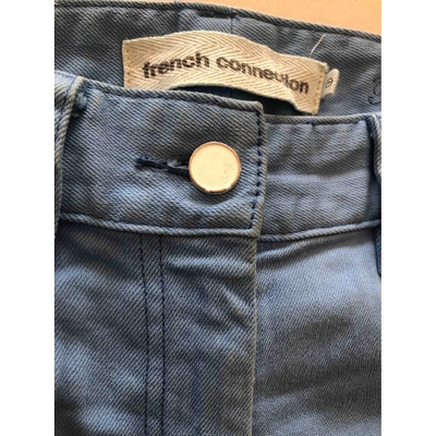 Pre-owned French Connection Trousers In Blue