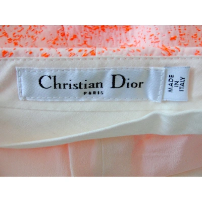 Pre-owned Dior Multicolour Cotton Shorts