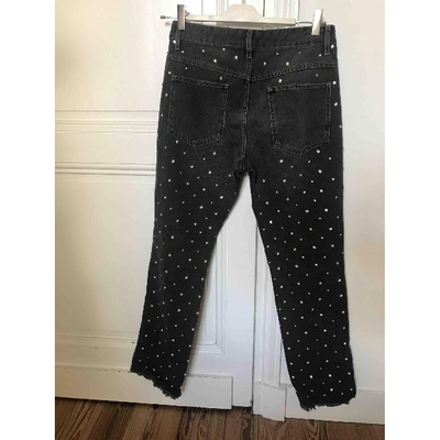 Pre-owned Isabel Marant Anthracite Denim - Jeans Jeans
