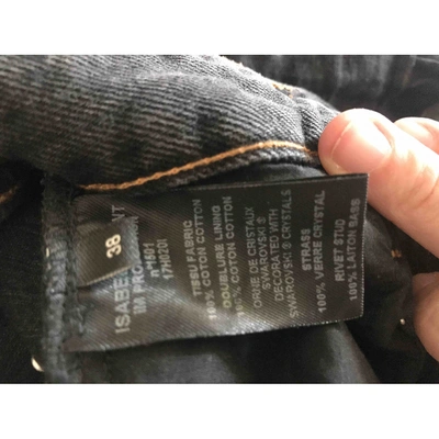 Pre-owned Isabel Marant Anthracite Denim - Jeans Jeans