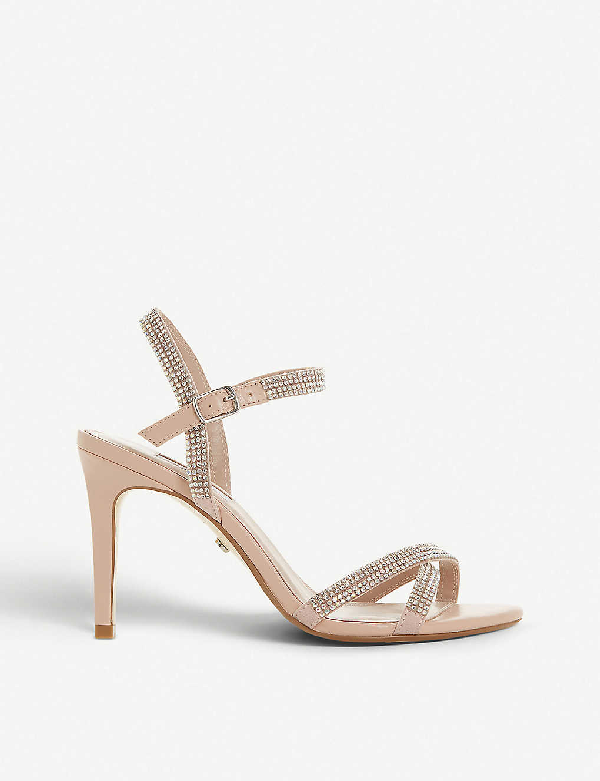 diamante embellished sandals
