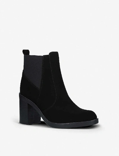 Shop Kurt Geiger Sicily 2 Suede Ankle Boots In Black