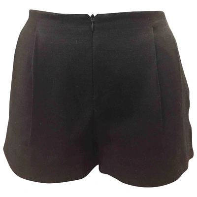 Pre-owned Pierre Balmain Black Cotton Shorts