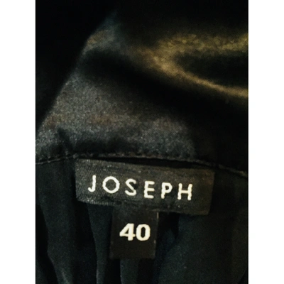 Pre-owned Joseph Silk Top In Black