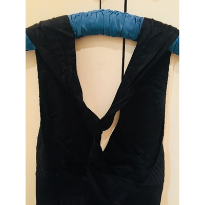 Pre-owned Joseph Silk Top In Black