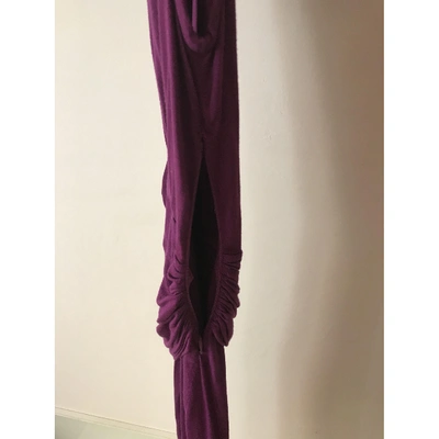 Pre-owned Dsquared2 Mid-length Dress In Purple