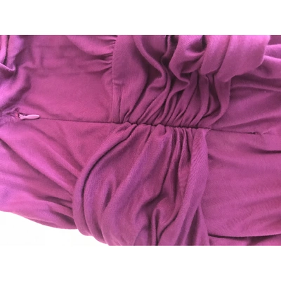 Pre-owned Dsquared2 Mid-length Dress In Purple