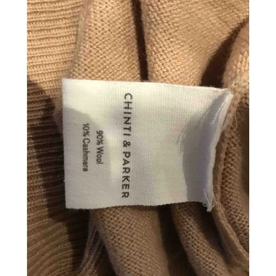 Pre-owned Chinti & Parker Beige Wool Knitwear