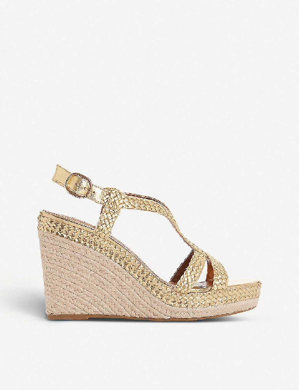 dune espadrille wedges