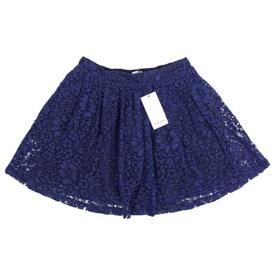 Pre-owned Roseanna Blue Cotton Skirt