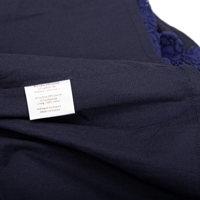 Pre-owned Roseanna Blue Cotton Skirt