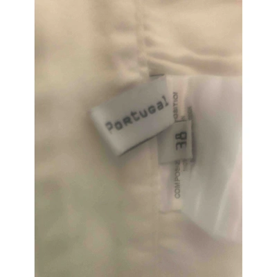 BALENCIAGA Pre-owned White Cotton Shorts
