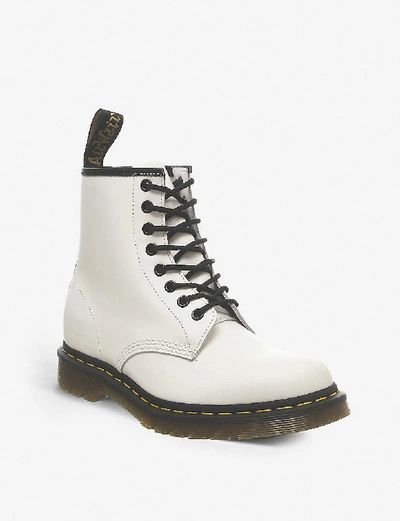 Shop Dr. Martens' Womens White 1460 8-eye Leather Boots 6