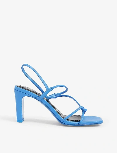 Shop Sandro Faye Strappy Sandals In Malabar