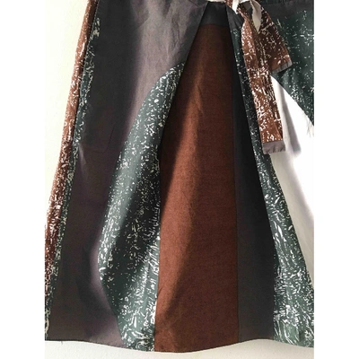 Pre-owned Marni Green Cotton Skirts