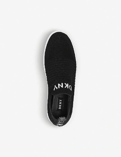 Dkny Brea Slip-on Platform Trainer In Black | ModeSens