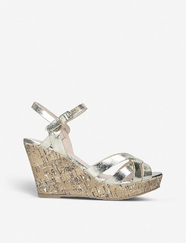 kurt geiger gold shoes