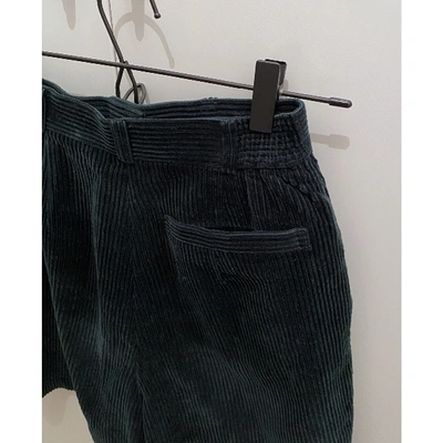 Pre-owned Dior Green Cotton Shorts