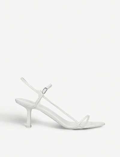 Shop The Row Bare Leather Heeled Sandals