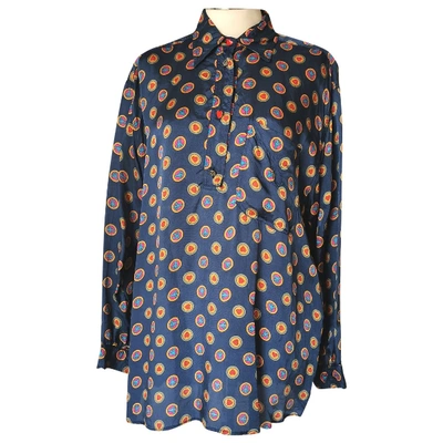 Pre-owned Moschino Shirt In Blue