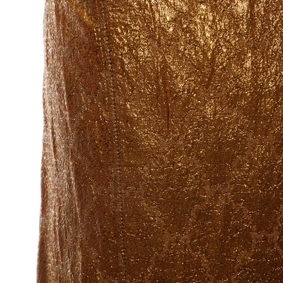 Pre-owned Prada Gold Skirt
