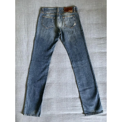 Pre-owned Prada Straight Jeans In Blue