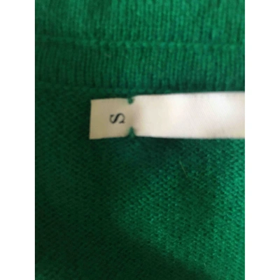 Pre-owned Allude Cashmere Jumper In Green