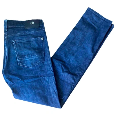 Pre-owned Bogner Straight Jeans In Blue