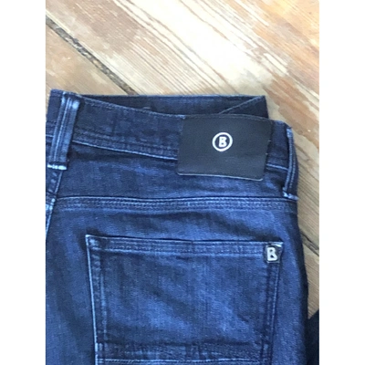 Pre-owned Bogner Straight Jeans In Blue