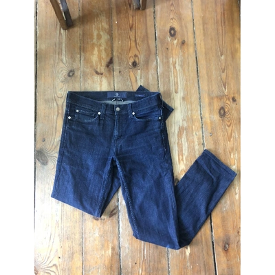 Pre-owned Bogner Straight Jeans In Blue