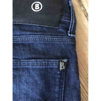 Pre-owned Bogner Straight Jeans In Blue