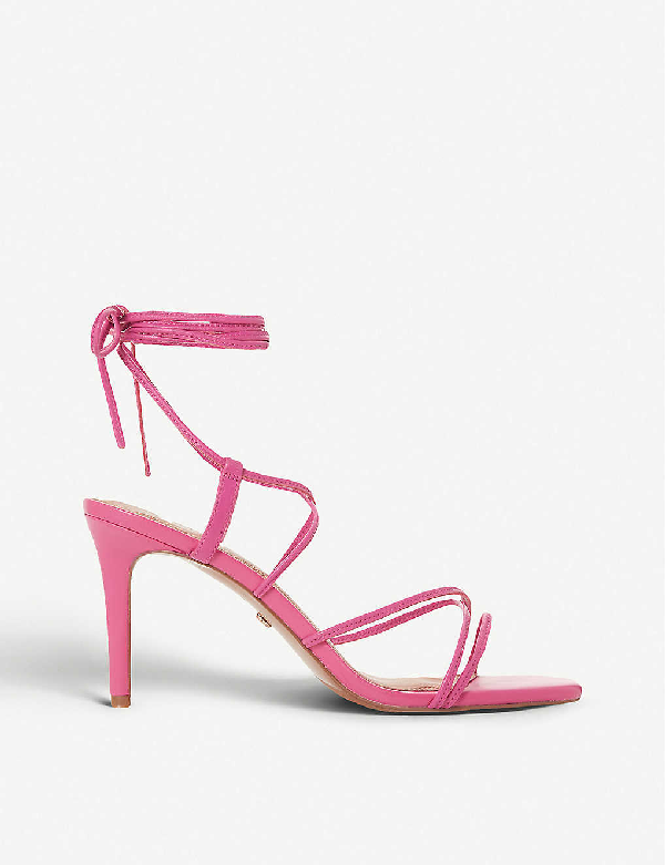 dune pink sandals