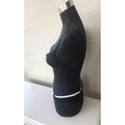 Pre-owned Fendi Two-piece Swimsuit In Black