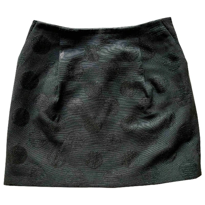 Pre-owned Claudie Pierlot Black Cotton Skirt
