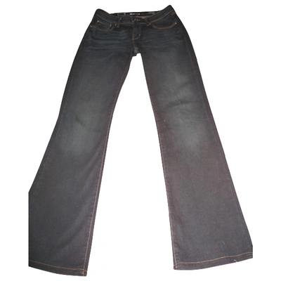 Pre-owned Levi's Straight Jeans In Blue