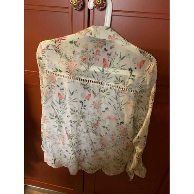 Pre-owned The Kooples Multicolour Silk  Top